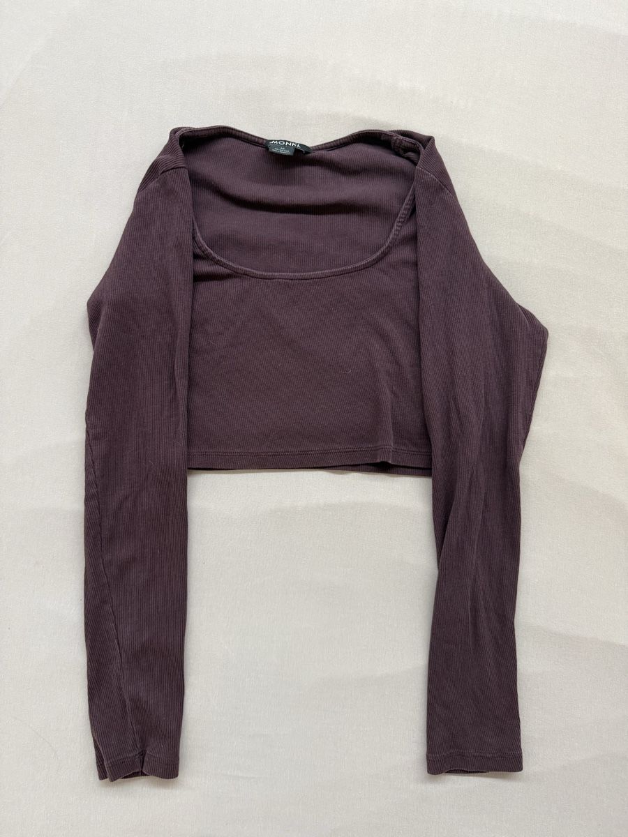Monki Tops: Top MONKI taille M prune – D'occasion à Granges VS par coraliegrd5