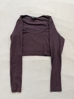 Top MONKI taille M prune