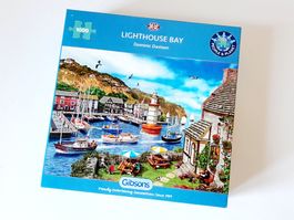 Puzzle 1000er Gibsons Lighthouse Bay Dominic Davison