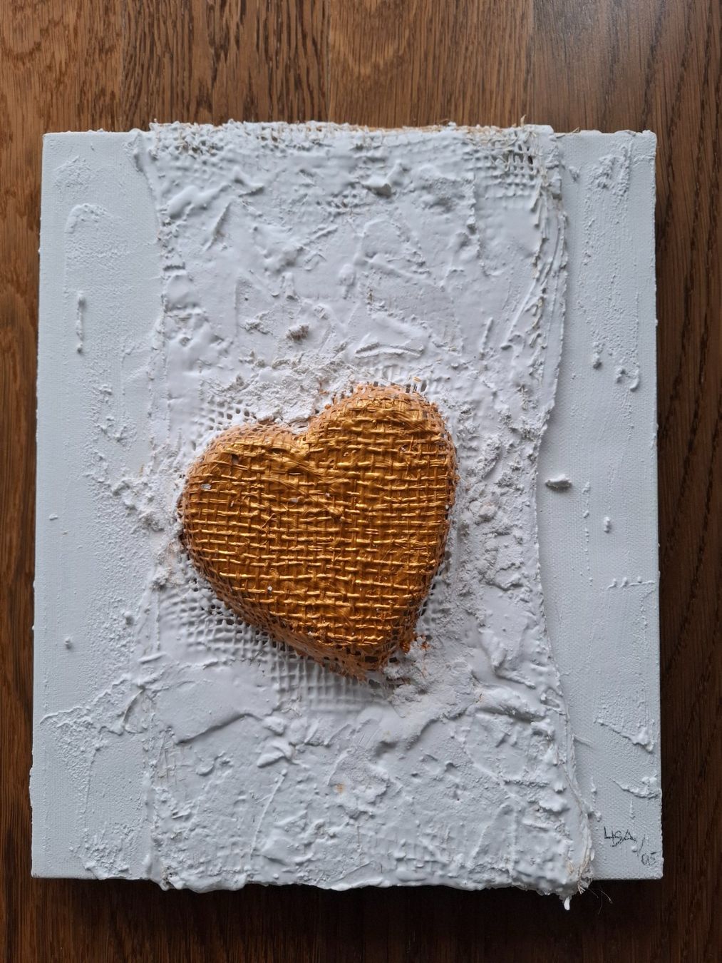 Dipinti: Acrylbild Herz – Nuovo (secondo la descrizione) da Heimberg venduto da lisari01