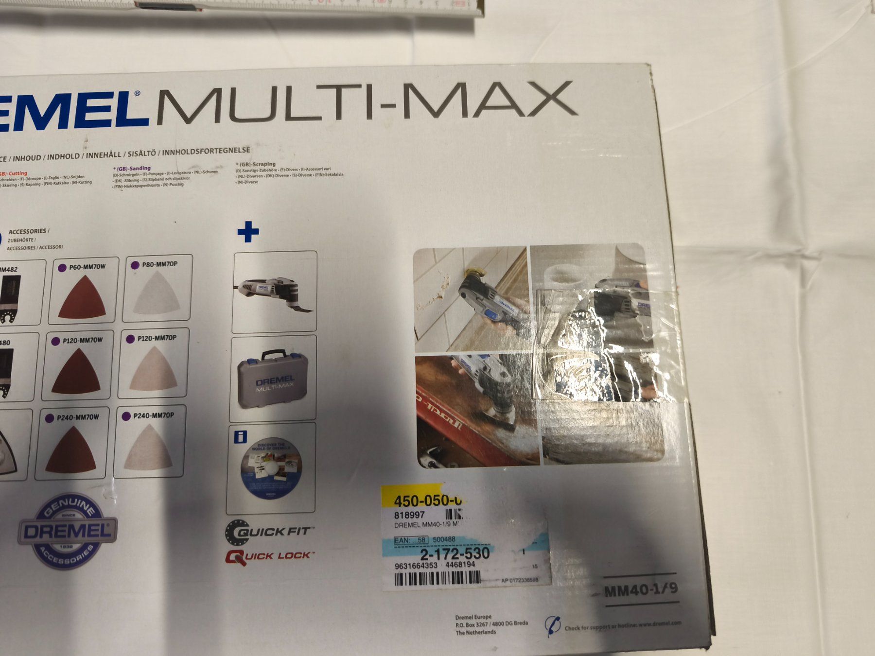Tutte le macchine: Dremel Multi-Max MM40 - Multifunktionswerkzeug - NEU! 84 – Nuovo (secondo la descrizione) da Wiedlisbach venduto da ste_t8qh 4