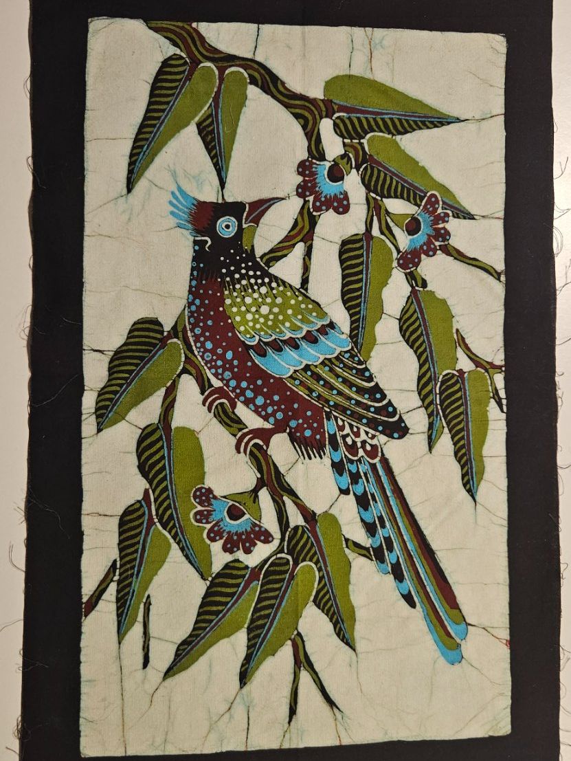 Tessuti: coupon tissu oiseau 22x37cm – Nuovo (secondo la descrizione) da Carouge GE venduto da Lea000