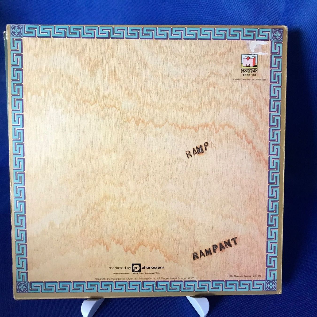 Dischi in vinile: Nazareth - Rampant – Usato da Aesch BL venduto da BlueMusicRecords 1