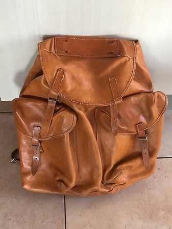 Rucksack Vintage echt Leder