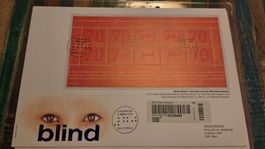 2003 FDC Kleinbogen Blind