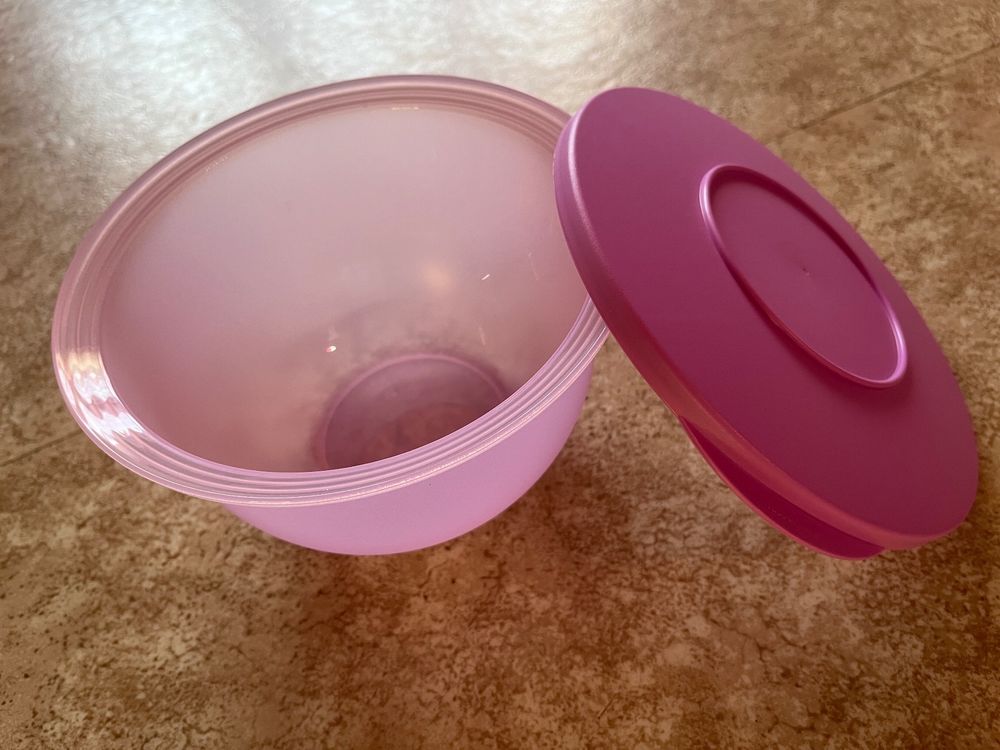 Tupperware Imbuto Piccolo Per Cucina – Colore Blu/Viola – Adatto A Mancini E Destrimani, Lavabile In Lavastoviglie – Originale - 3