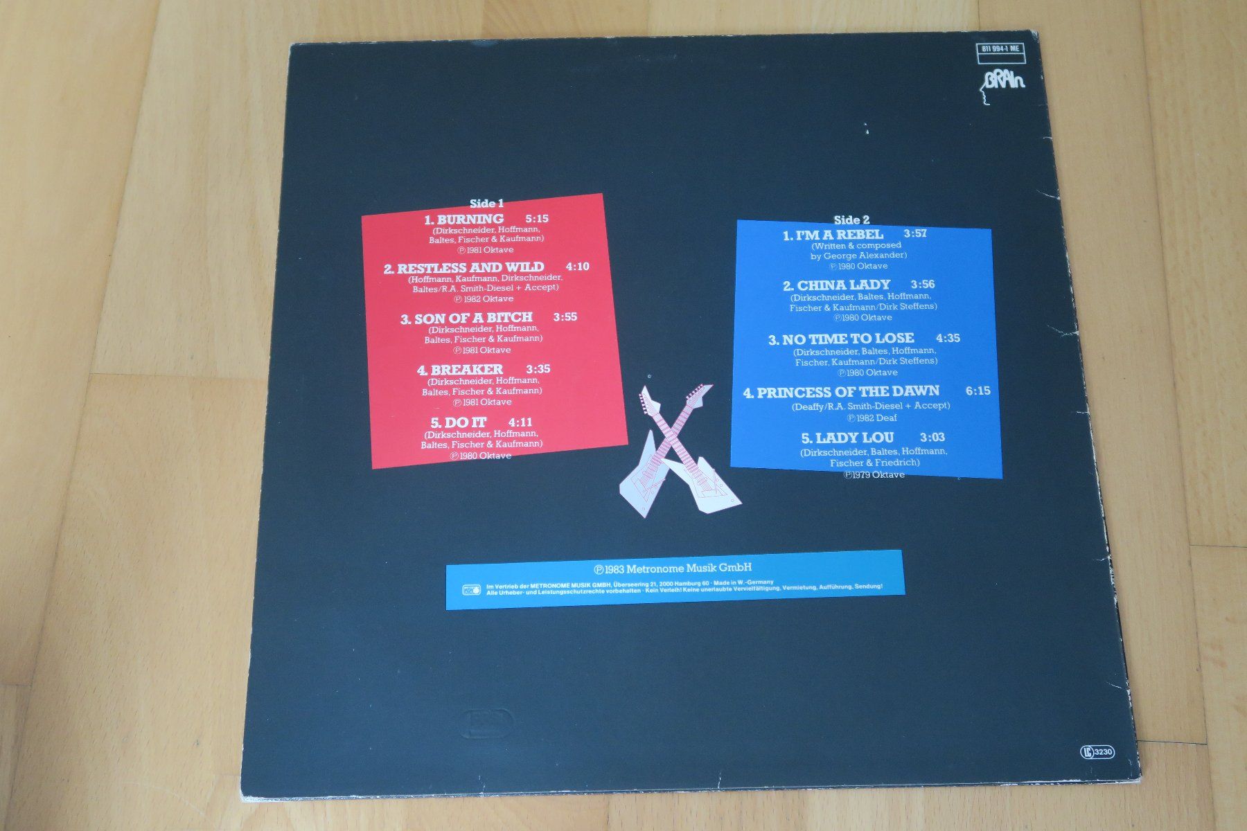 Schallplatten: Accept – Best Of Accept – Gebraucht aus Thun von Karibu70 1