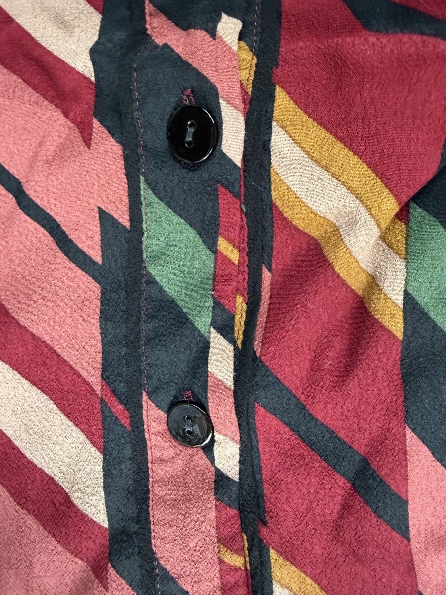 Blusen: Nice Things Bluse, Gr. S, Rot/Bunt, Top Zustand! – Gebraucht aus Chur von simhofstr 3