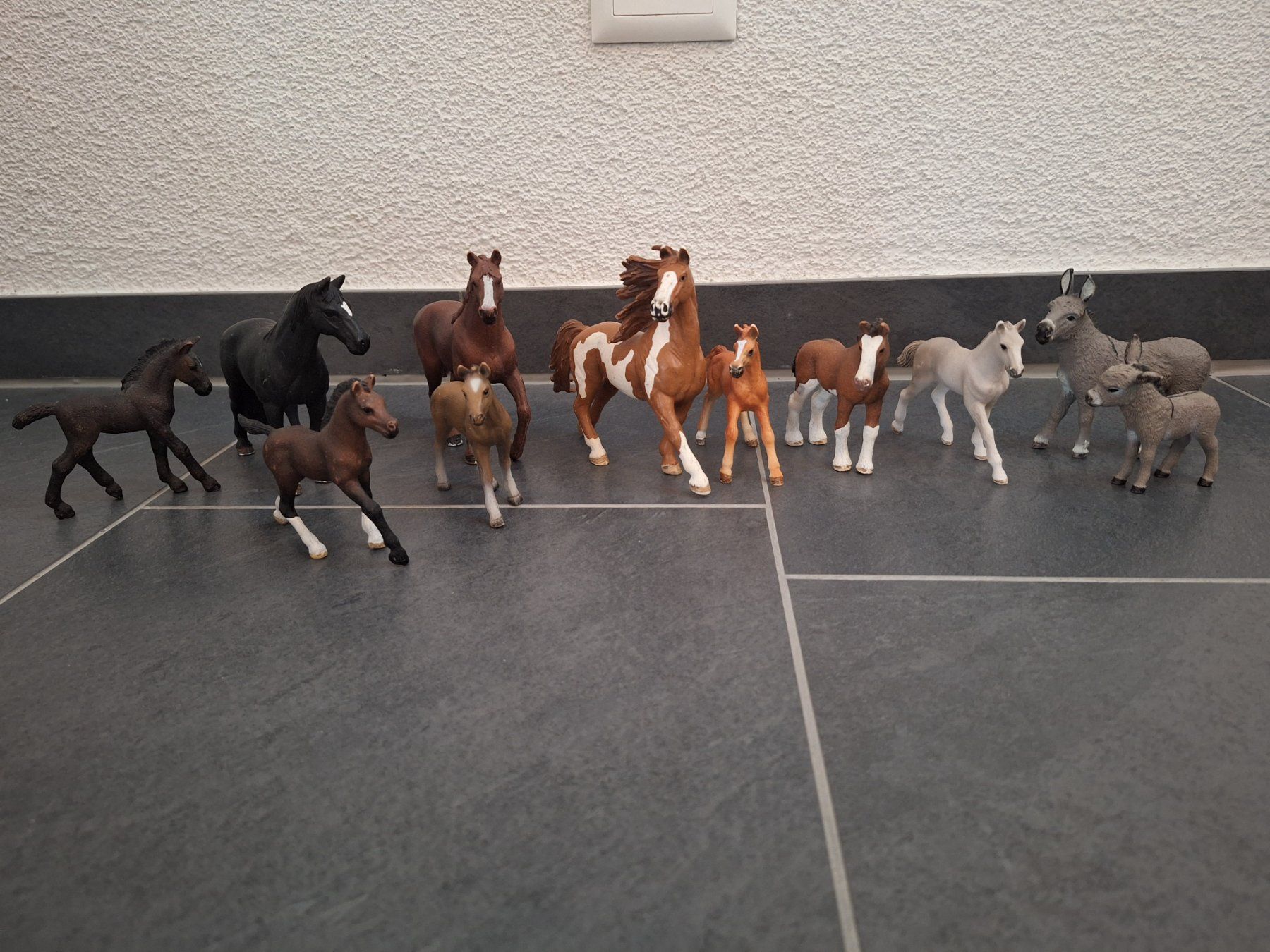Schleich Spielzeuge: Schleich Pferde und Esel (Set 3) – Gebraucht aus Pfungen von peka123