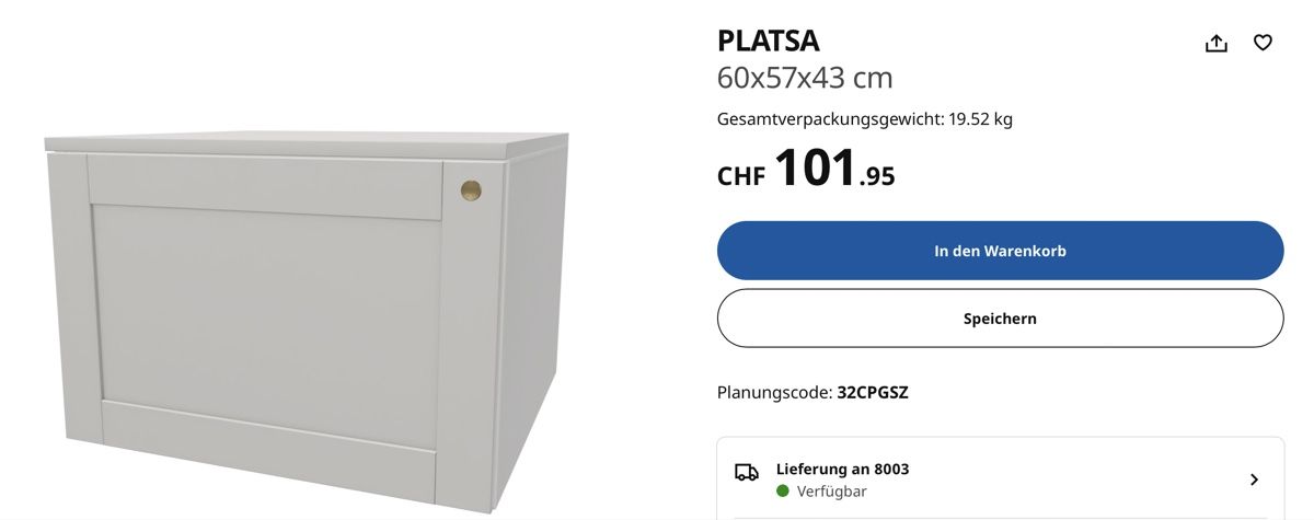 Ikea Guardaroba: IKEA PLATSA Schuhmöbel – Usato da Zürich venduto da nsh_jcx6