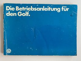 VW Golf Betriebsanleitung (1979)