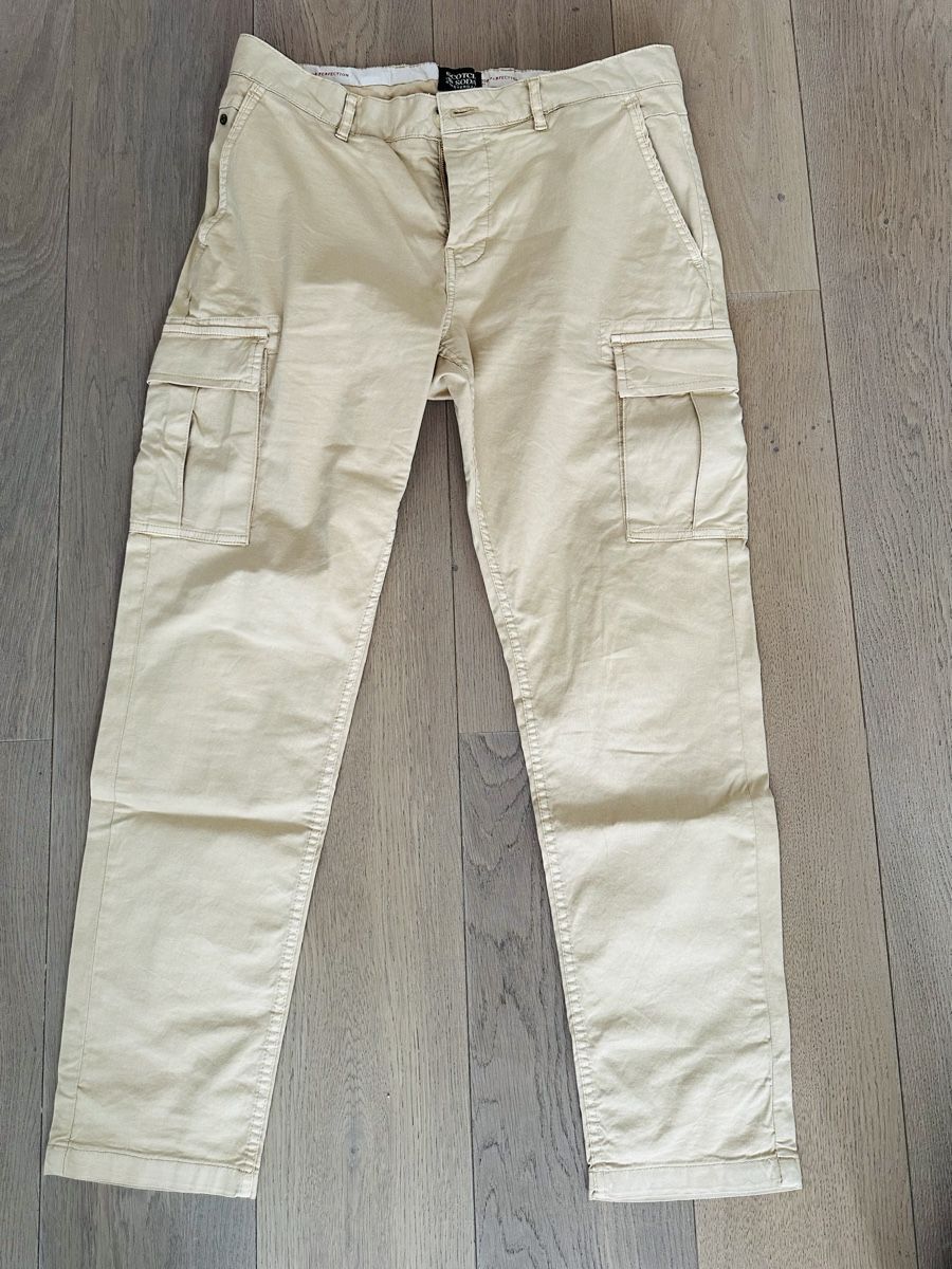 Maison Scotch Hosen: Scotch & Soda Cargohose beige Gr. 32/32 – Gebraucht aus Bern von howi72