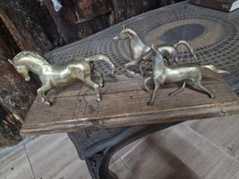 chevaux en bronze 3x