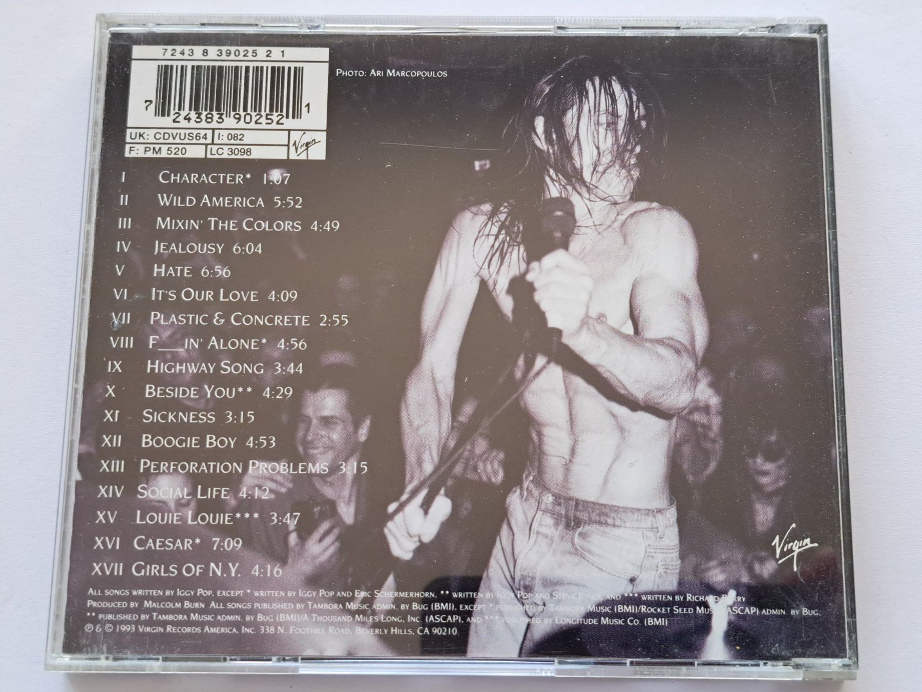 CD: Cd Iggy Pop - American Caesar – Usato da Pully venduto da bro_n52j 1