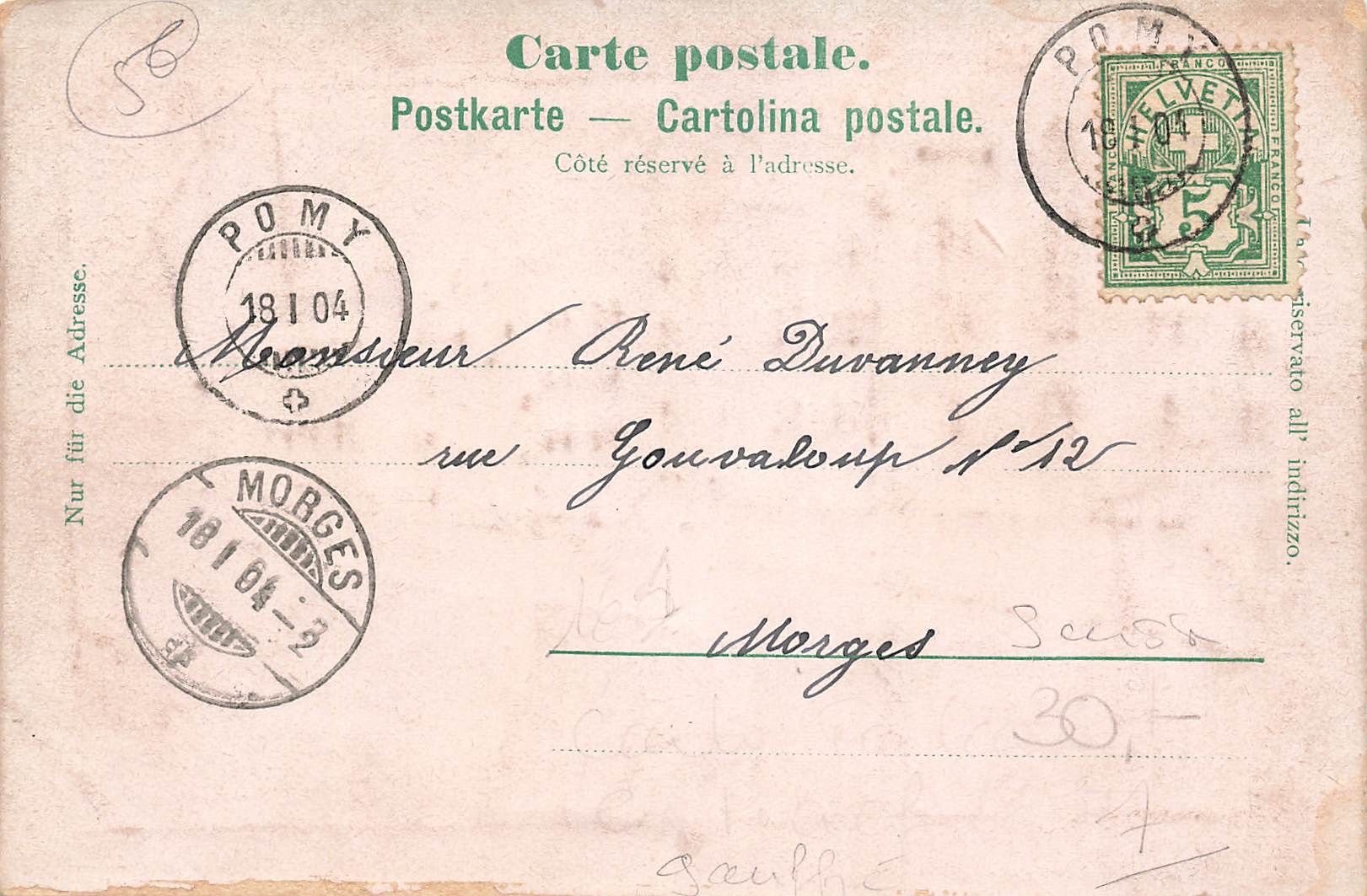 Cartoline postali: Yverdon VD Kasernen – Usato da Biasca venduto da Blenio71 1