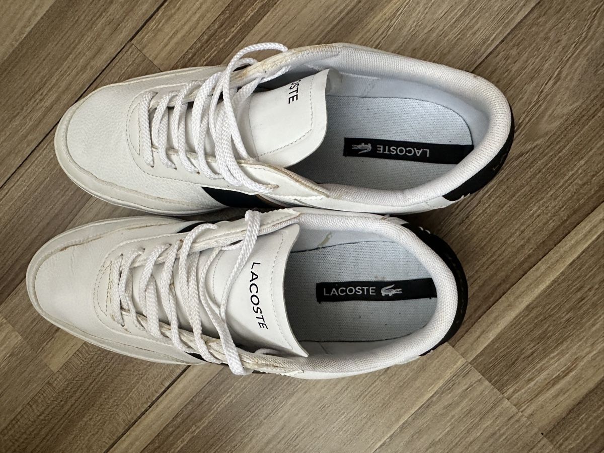 Lacoste Scarpe da uomo: Lacoste Court Master Sneaker, Gr. 40.5, Weiss – Usato da Arlesheim venduto da Lipinho7 4