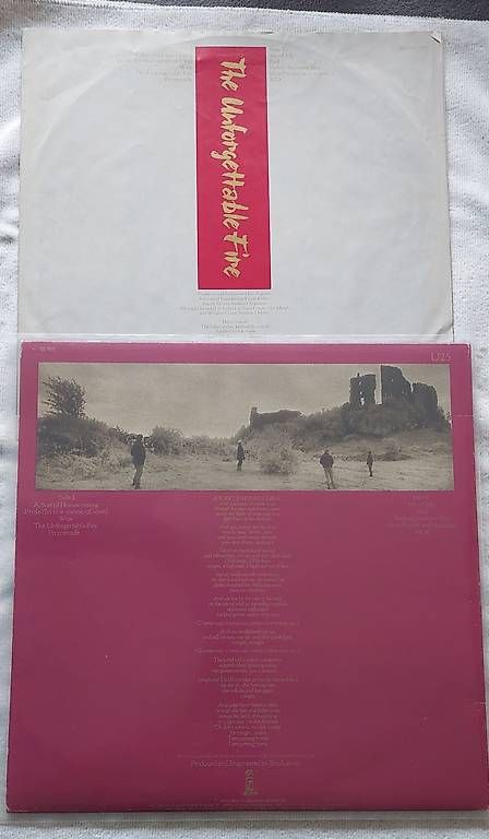 Schallplatten: U2- the unforgetable fire(1984) LP – Gebraucht aus NENDELN von Vinylandmote 2