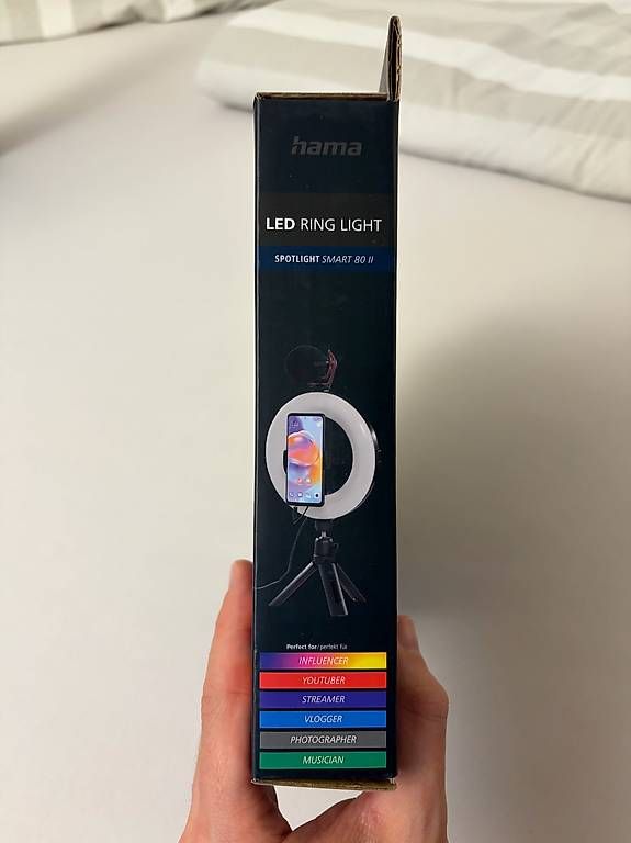 Lampen: Hama LED Ringlicht mit Stativ – Neu und originalverpackt aus Erlen von Nussi-59 2