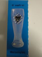 Weizenglas Oktoberfest Bierglas mundgeblasen neu 0.5l 👍