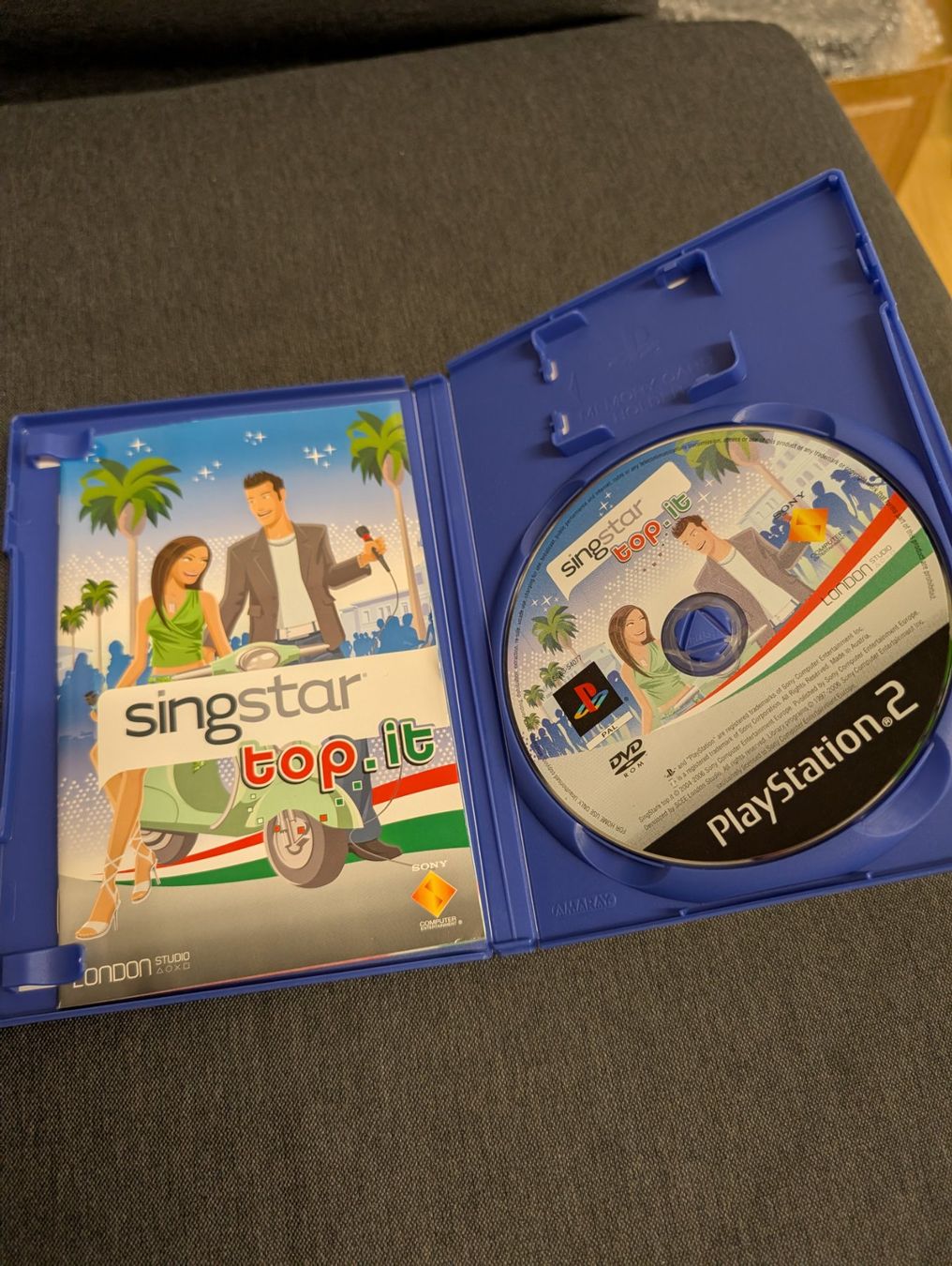 Spiele: Singstar top it Sony playstation 2 – Gebraucht aus Giubiasco von Ticinerd 2
