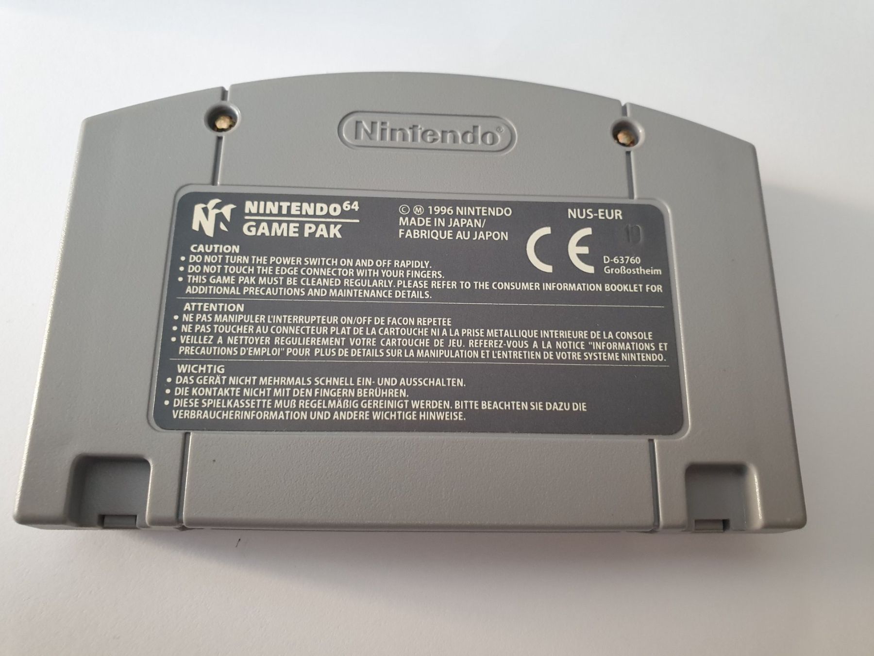 Spiele: FIFA 64 / N64  Nintendo 64 – Gebraucht aus Rain von Laupia 1