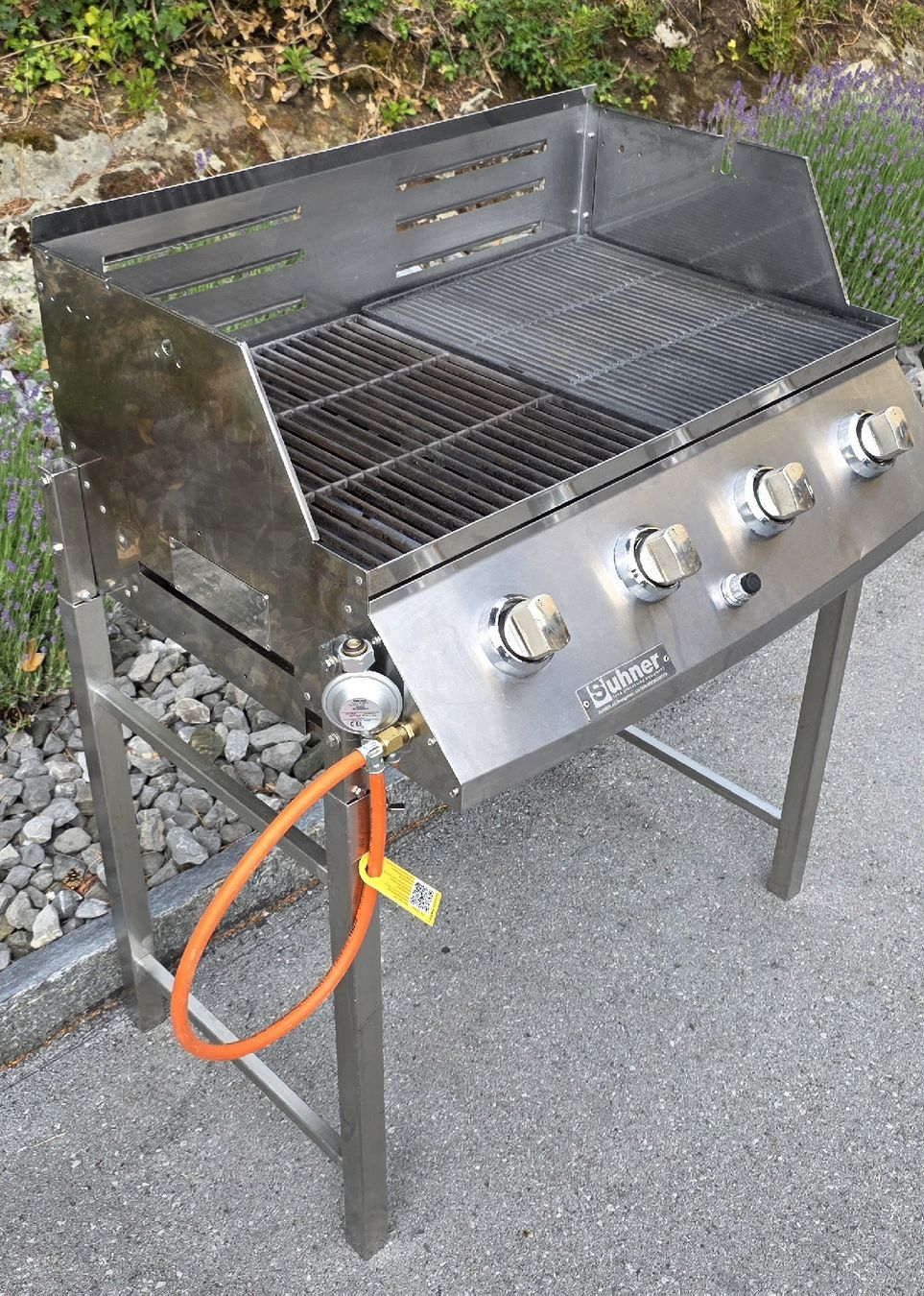 Griglie: Suhner Barbecue-Grill Deluxe, Occ. – Usato da Staad SG venduto da oli7877