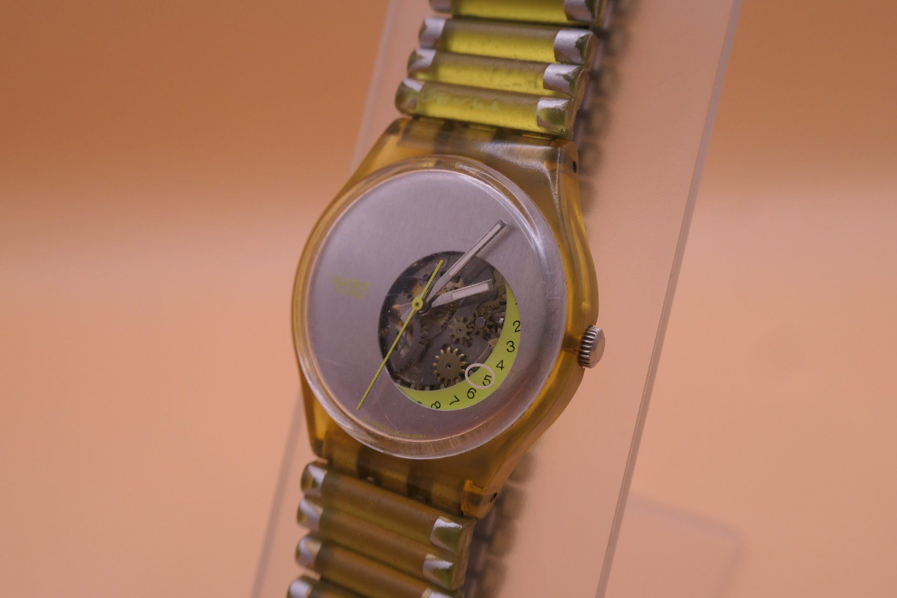 Swatch Uhren: Swatch Gent Flex "SPOK" GK408, neue Batterie – Gebraucht aus Thun von CHRONOTIKA 1