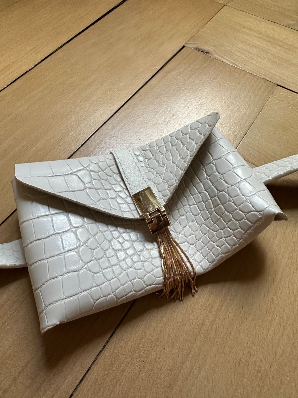 Borse da donna: Kunstleder Bauchtasche in Kroko-Optik – Usato da Zürich venduto da Diazaio 1