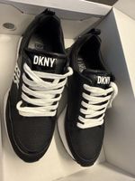 Schicke DKNY Sneakers, Grösse 36-37, neuwertig, Schwarz/Weis