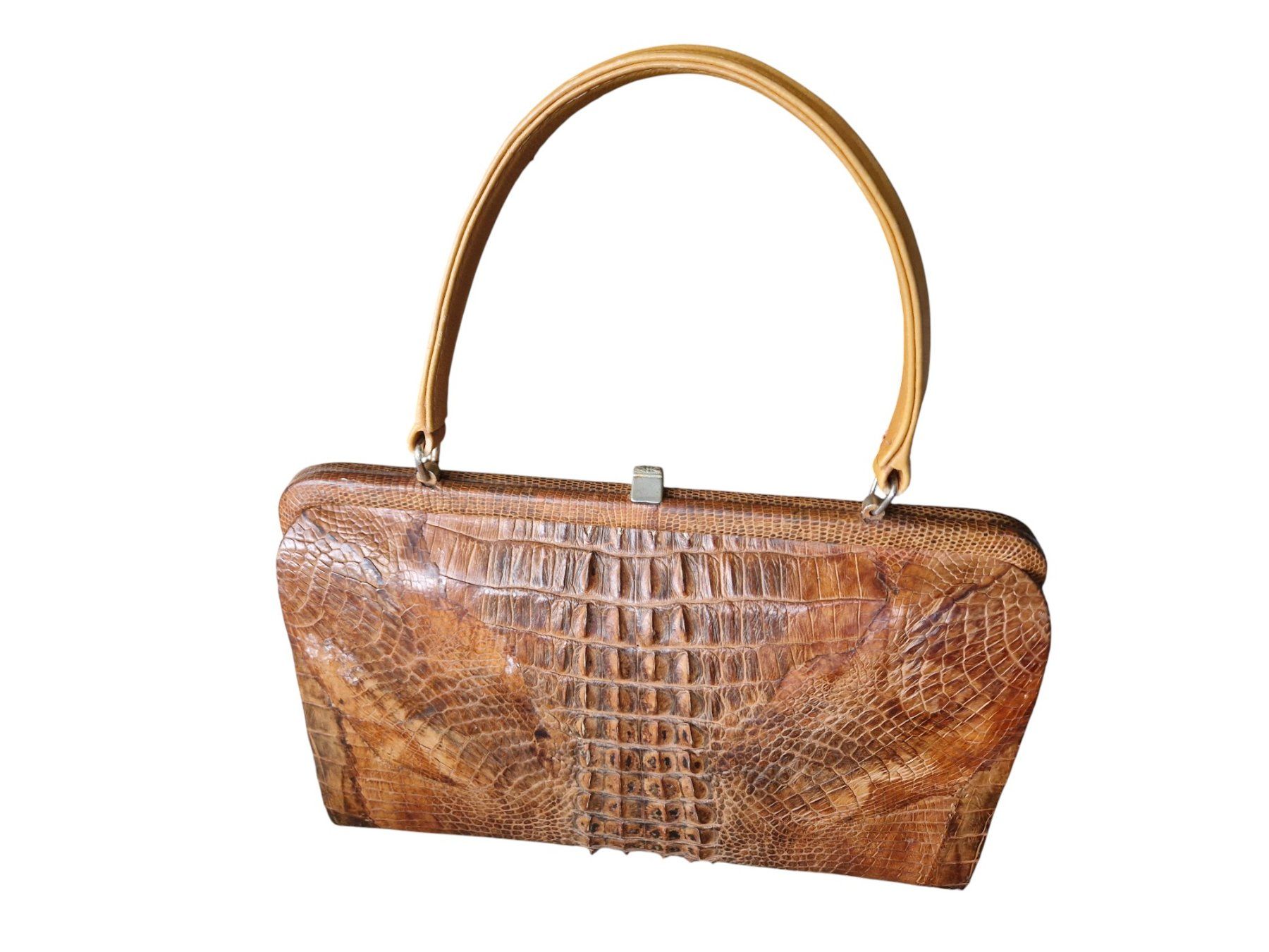 Borse da donna: 1950er Handtasche Kroko – Usato da Mörschwil venduto da wunderkiste44 3