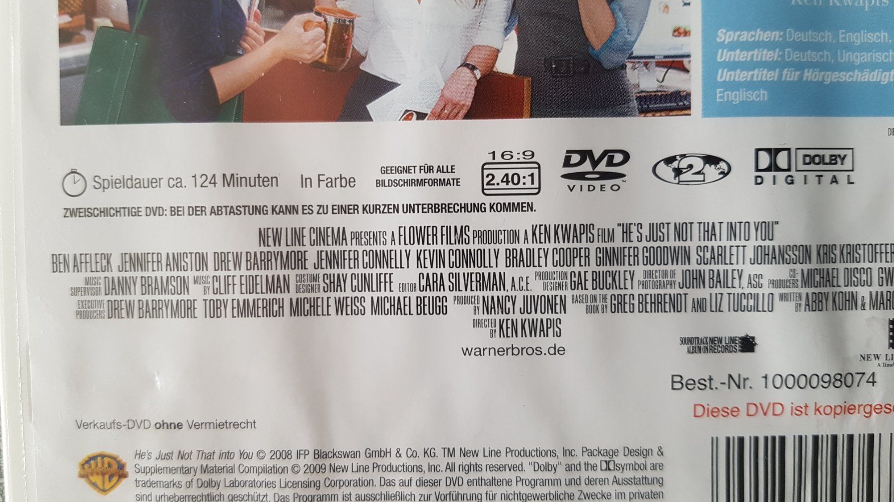 Tutti i DVDs: DVD Er steht einfach nicht auf Dich – Usato da Oetwil am See venduto da fineli2 1