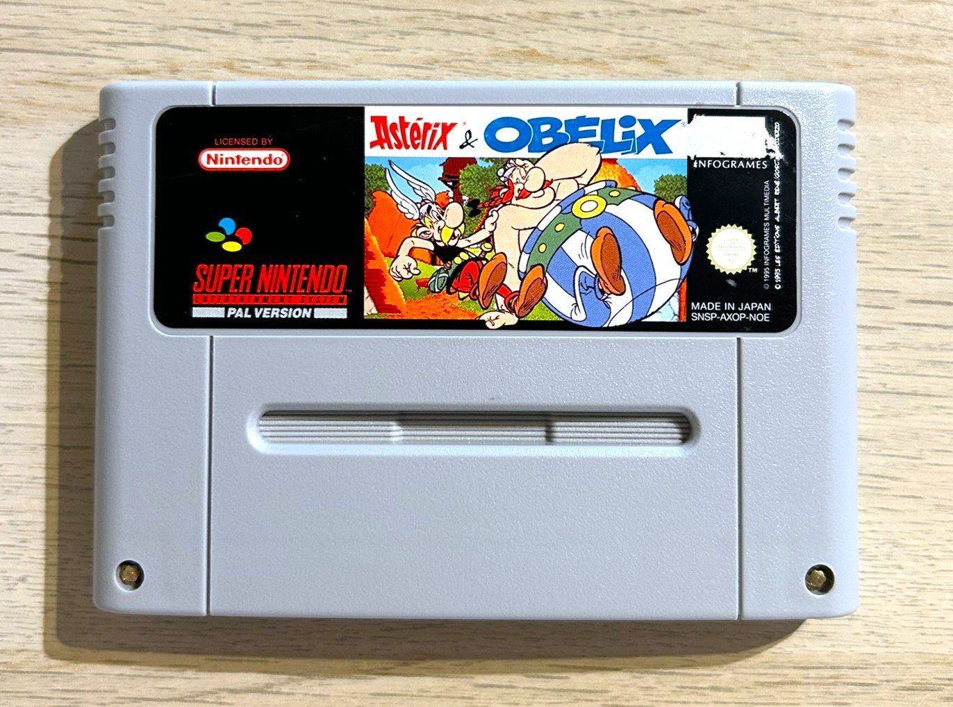 Nintendo Giochi: Asterix & Obelix Super Nintendo SNES – Usato da St. Gallen venduto da Alpine.Arcade
