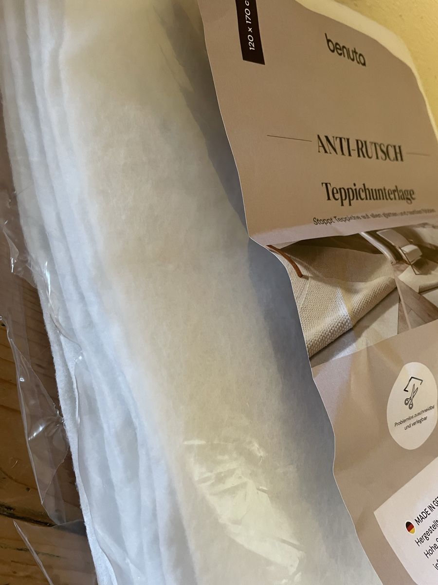 Tappeti: Teppichunterlage Anti-Rutsch neu – Nuovo e nell'imballaggio originale da Siebnen venduto da Starlauf 1