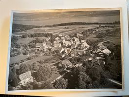 Prêles NE, Fotografie für Ansichtskarte 1950