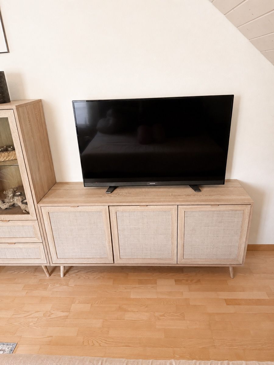 Kommoden: Sideboard Holz Optik mit Rattan Front – Gebraucht aus Füllinsdorf von ann_5myh 1