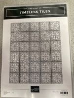 Stampin' Up! Timeless Tiles Stempelset, neuwertig