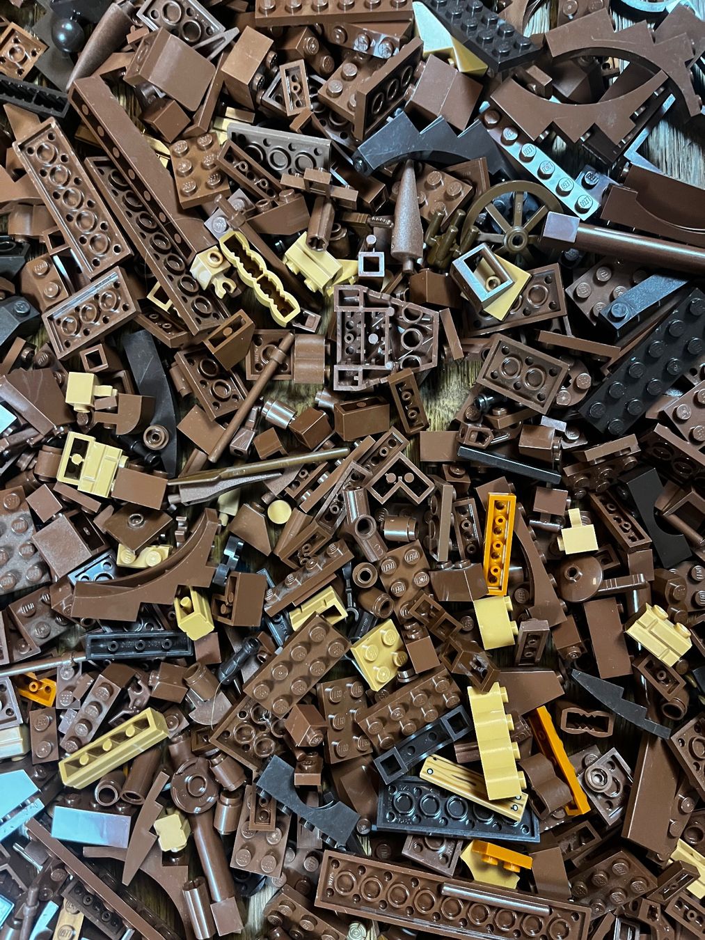 Lego Giocattoli: Lego diverse dunkel braune Teile – Usato da lindau venduto da Technick 4