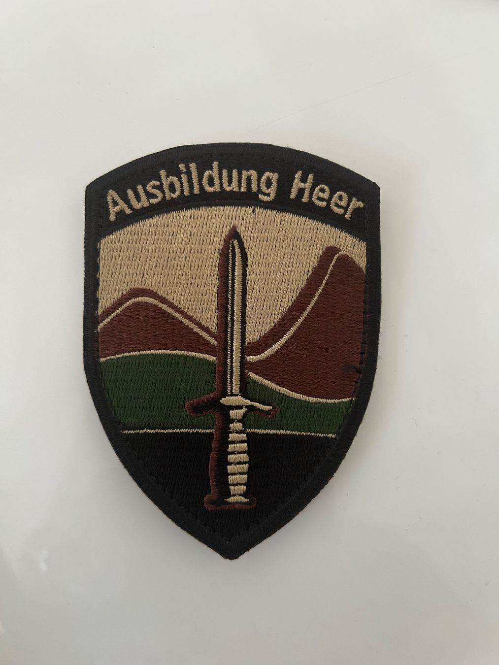 Schweizer Armee Patches: Patch Ausbildung Heer Schweizer Armee – Gebraucht aus Hausen am Albis von MACV62