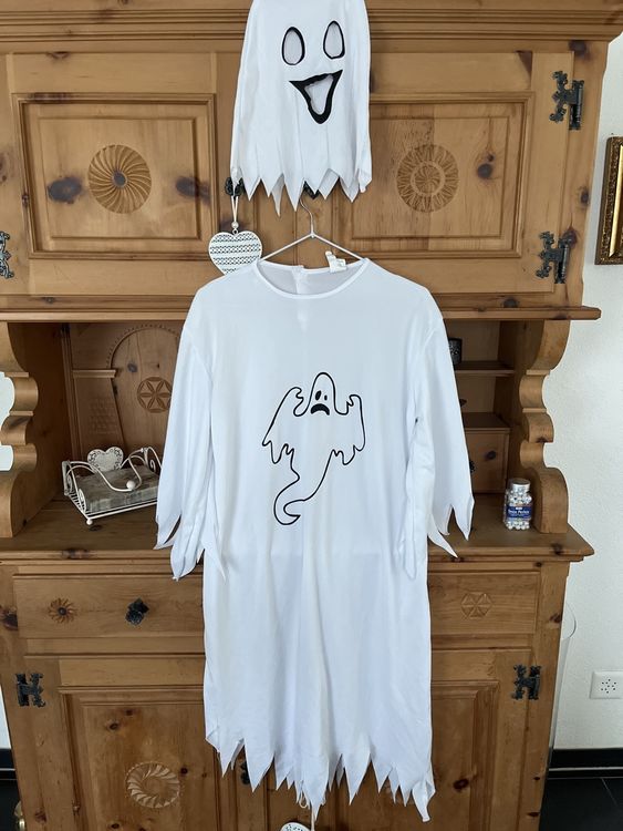 WIDMANN Kinderkostüm 'Sleazy Ghost' – Grusel-Gespenst Für Halloween & Karneval (Größe 104 Cm)