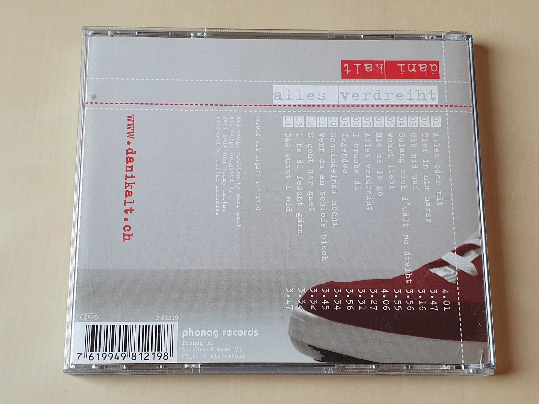 CD: Dani Kalt alles verdreiht – Usato da Stansstad venduto da collectorsshop 1
