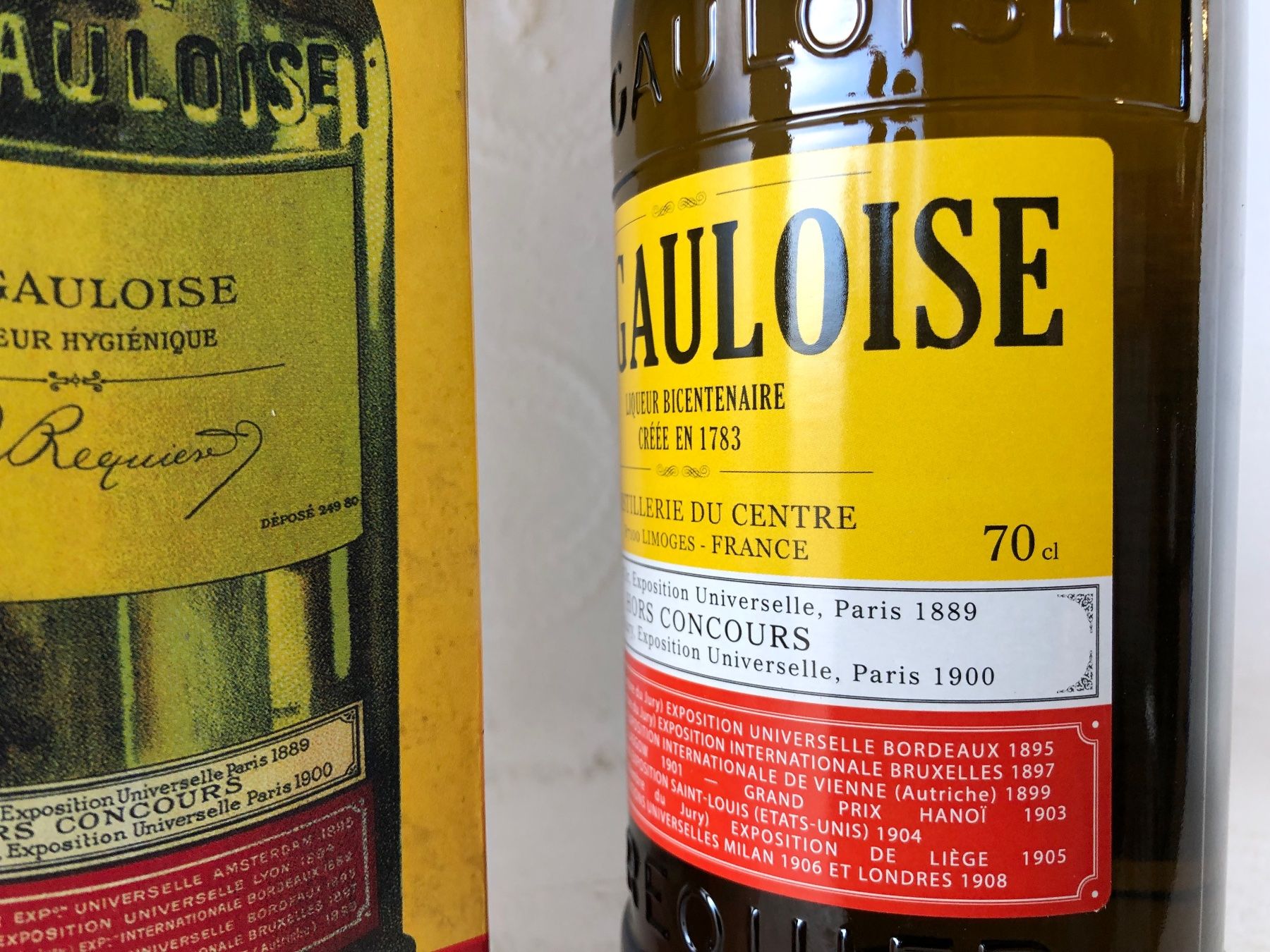 Spirituosen: La Gauloise Jaune Liqueur 40% – Neu und originalverpackt aus Wöschnau von Vinsale 3