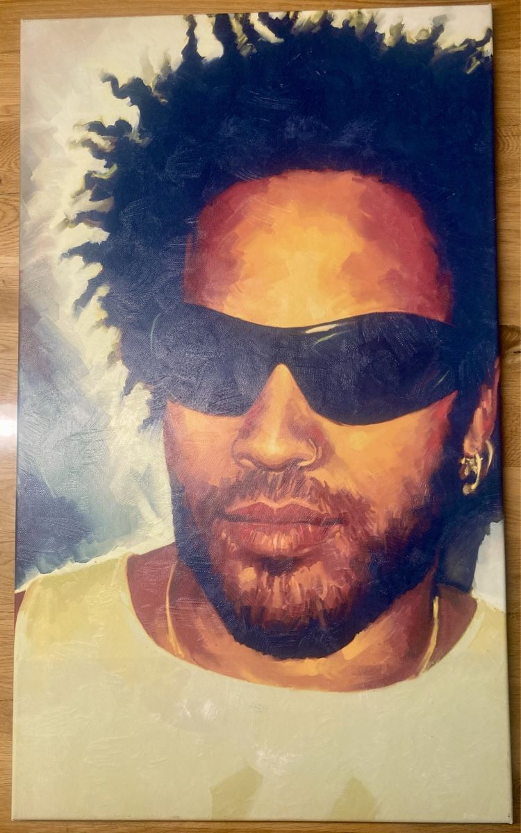 Poster & Bilder: Lenny Kravitz Bild 45.5x76 Artwork August Studios Montreal – Gebraucht aus Zürich von Binoemli