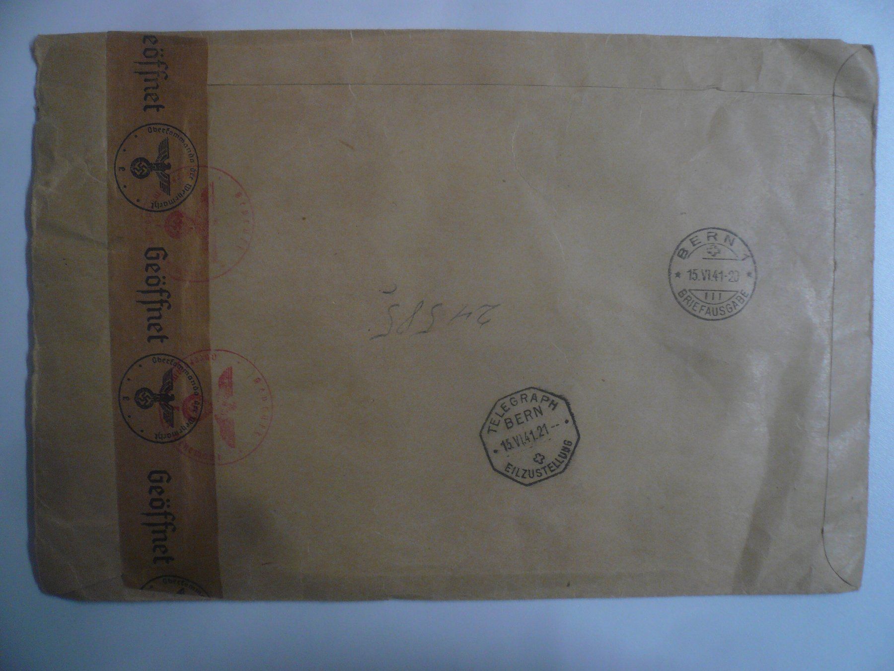 Alle Briefmarken: 1949 Dresden - Bern BedarfsBriefe toll frankiert – Gebraucht aus Oberhofen am Thunersee von luuping99 3