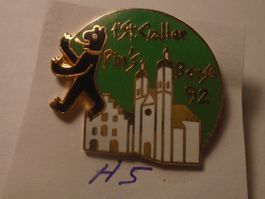 1. St. Galler Pin's Börse 92  Pin (H5)