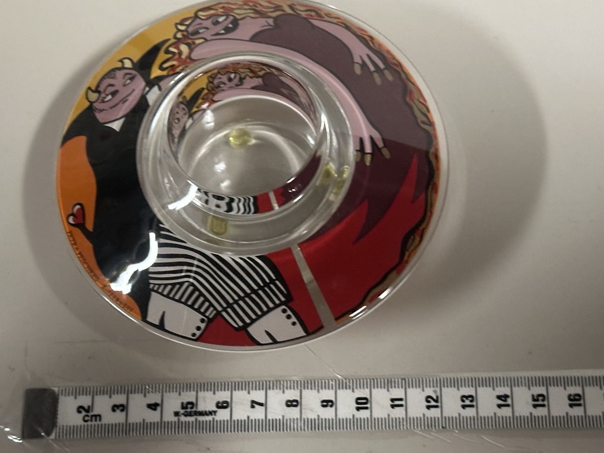 Ritzenhoff Portacandele: Original 2 x Ritzenhoff Design Teelichthalter Kerzenhalter – Usato da Deitingen venduto da Himhip 1