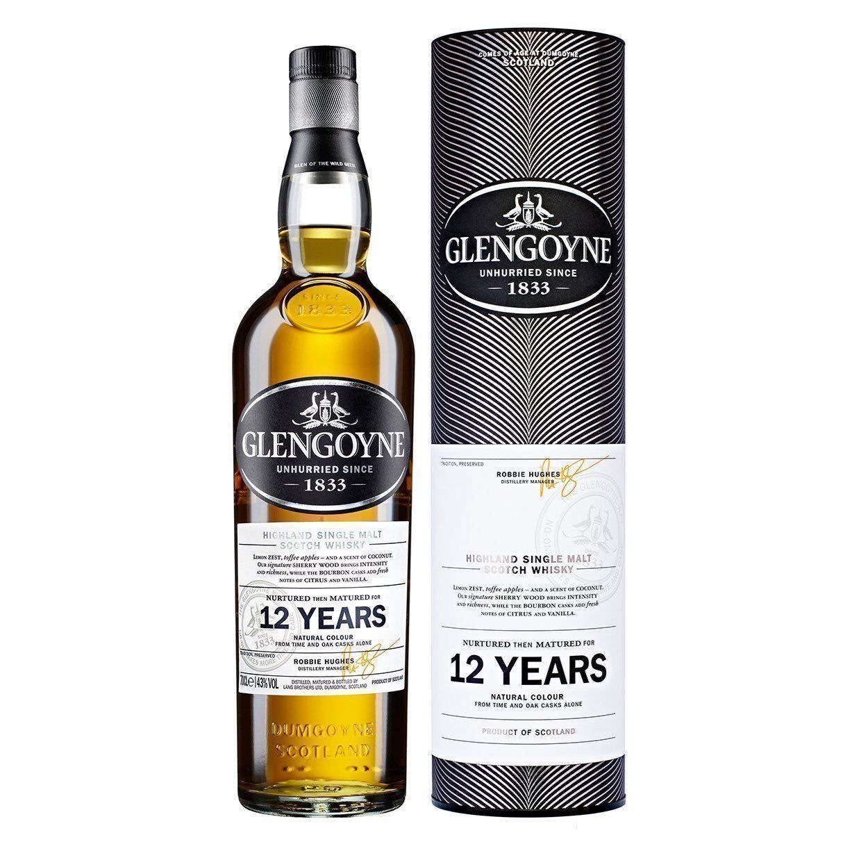Glengoyne Bevande alcoliche: Glengoyne 12 y – Nuovo e nell'imballaggio originale da Le Locle venduto da drinkshop 1