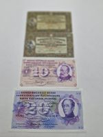 BILLETS de BANQUE CH / VINTAGE !