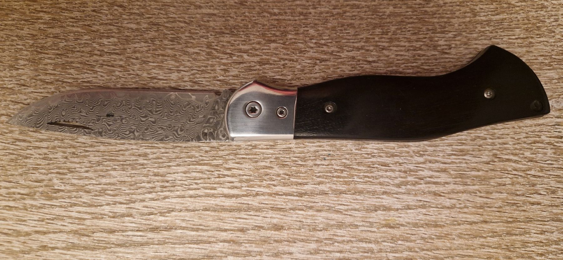 Taschenmesser: Damast folder – Neu (gemäss Beschreibung) aus Burgdorf von maj_swz8 3