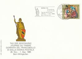 Tag der Briefmarke 1985, Bern, Karte