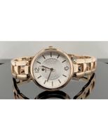 Damen Quarz Uhr IP-roségold Armbanduhr rund Gehäuse 20.5cm